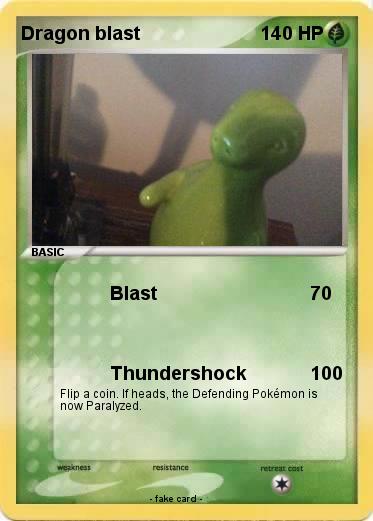 Pokemon Dragon blast