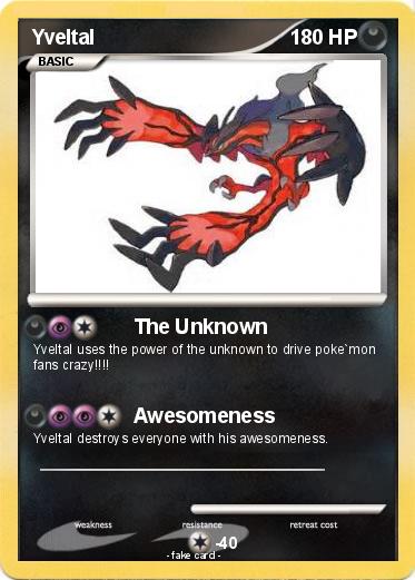 Pokemon Yveltal