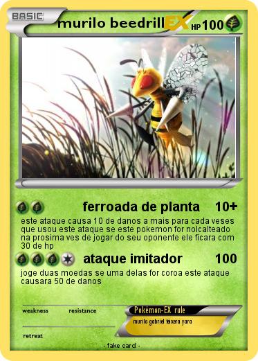 Pokemon murilo beedrill