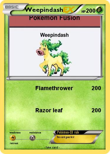 Pokemon Weepindash