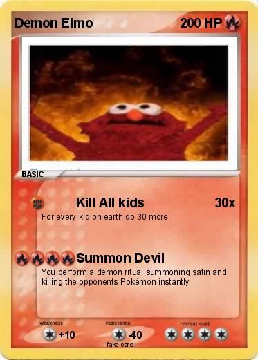 Pokemon Demon Elmo