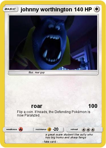 Pokemon johnny worthington