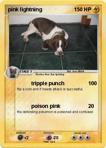Pokemon pink lightning