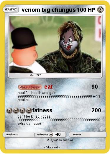 Pokemon venom big chungus