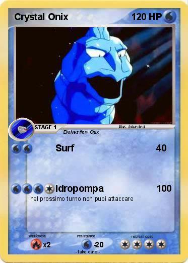 Pokemon Crystal Onix