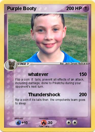 Pokemon Purple Booty