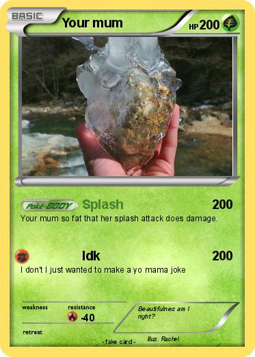 Pokemon Your mum