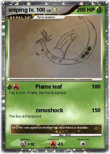Pokemon sniping lv. 100