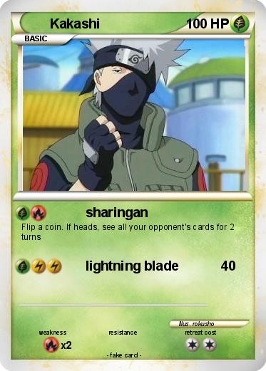 Pokemon Kakashi