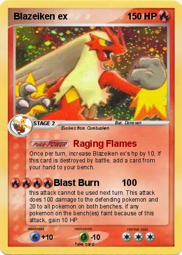 Pokemon Blazeiken ex