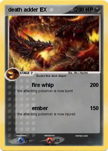 Pokemon death adder EX