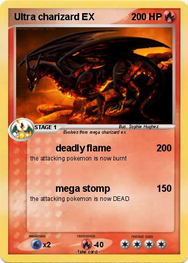 Pokemon Ultra charizard EX