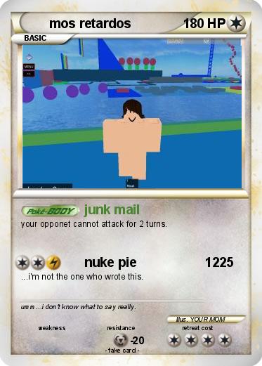 Pokemon mos retardos