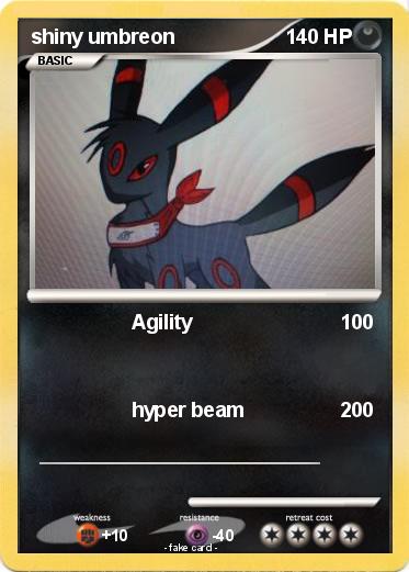 Pokemon shiny umbreon