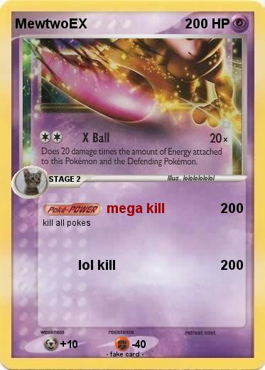 Pokemon MewtwoEX