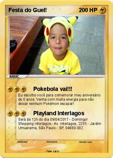 Pokemon Festa do Guel!