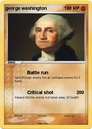 Pokemon george washington