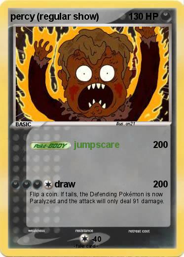 Pokemon percy (regular show)