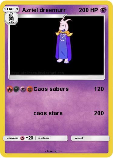 Pokemon Azriel dreemurr