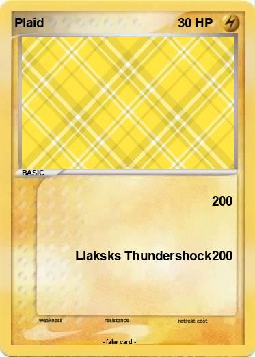 Pokemon Plaid
