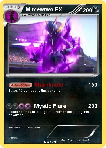 Pokemon M mewtwo EX