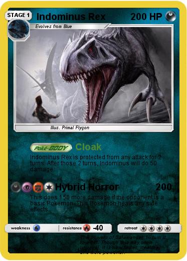 Pokemon Indominus Rex