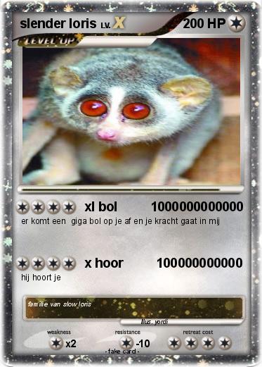 Pokemon slender loris