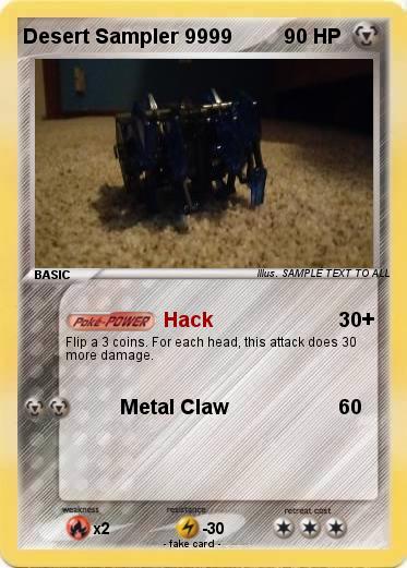 Pokemon Desert Sampler 9999