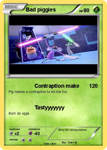 Pokemon Bad piggies