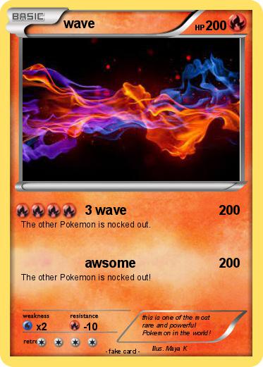Pokemon wave