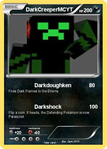 Pokemon DarkCreeperMCYT