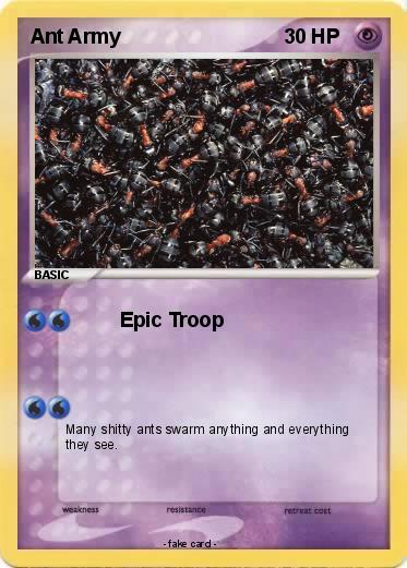 Pokemon Ant Army