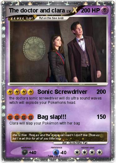 Pokemon The doctor and clara