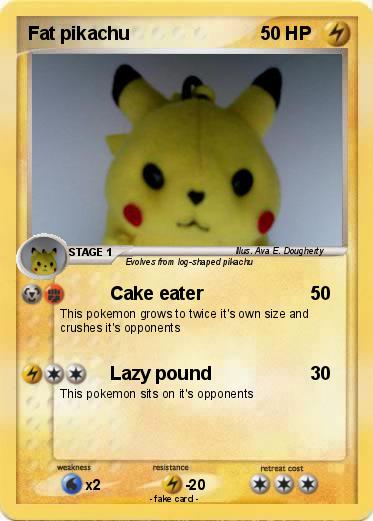 Pokemon Fat pikachu
