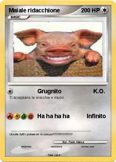 Pokemon Maiale ridacchione