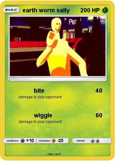 Pokemon earth worm sally