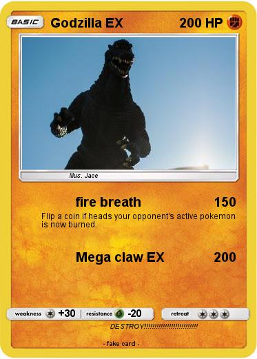 Pokemon Godzilla EX