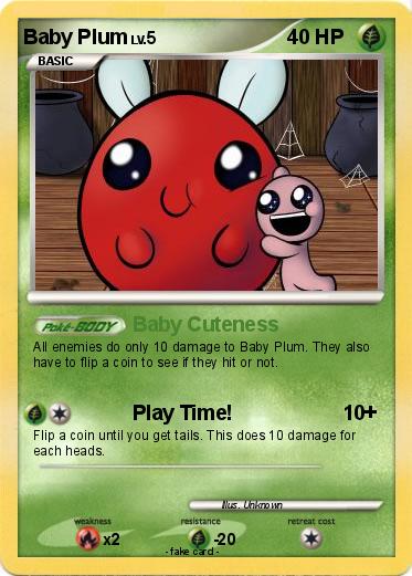 Pokemon Baby Plum