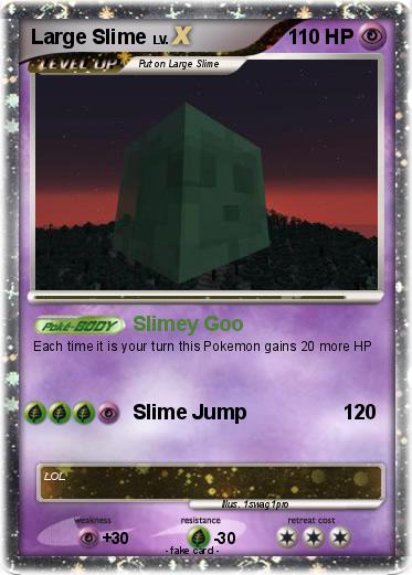 Pokemon Large Slime