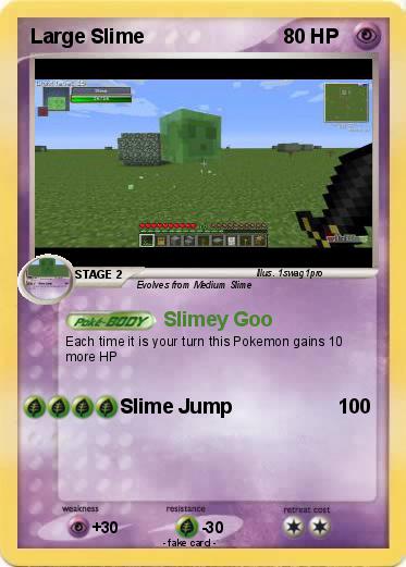 Pokemon Large Slime