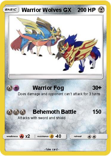 Pokemon Warrior Wolves GX