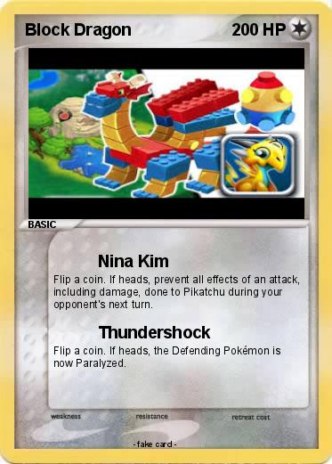Pokemon Block Dragon