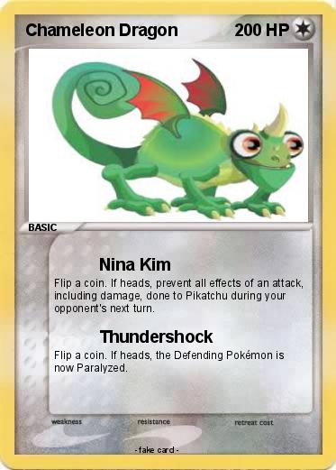 Pokemon Chameleon Dragon