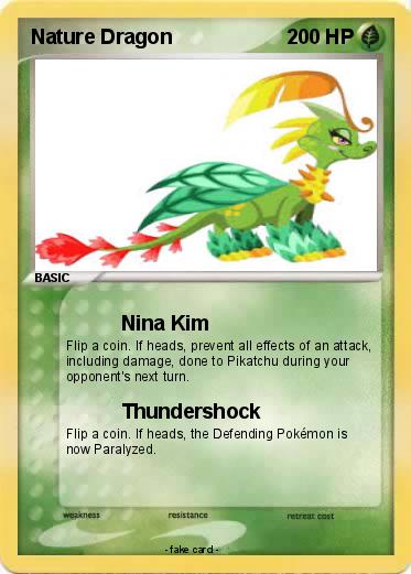 Pokemon Nature Dragon