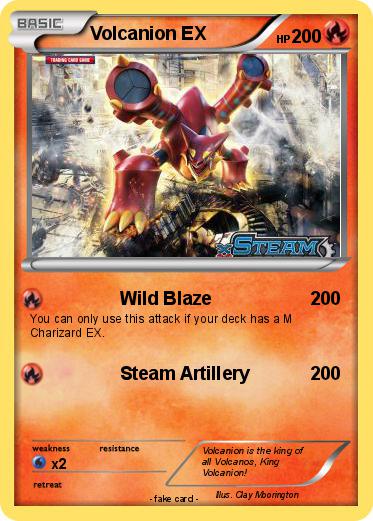 Pokemon Volcanion EX