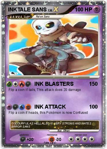 Pokemon INKTALE SANS