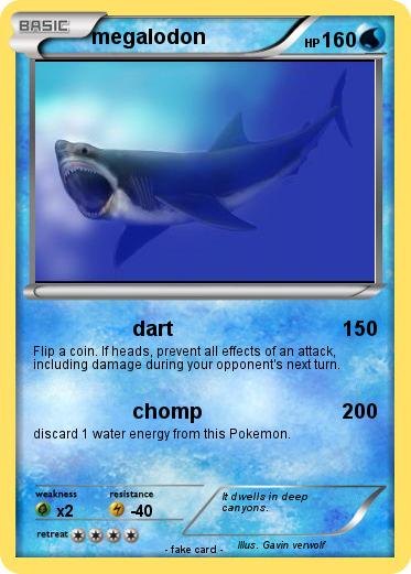 Pokemon megalodon