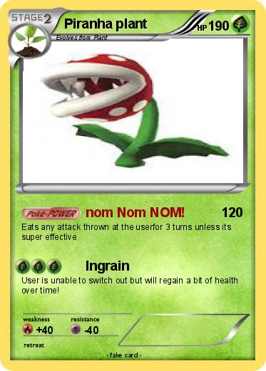 Pokemon Piranha plant