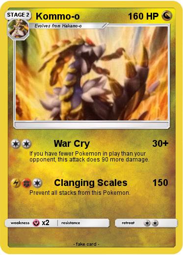Pokemon Kommo-o
