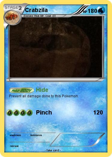 Pokemon Crabzila